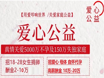 赤坎捐卵助孕生子 爱心志愿者招募